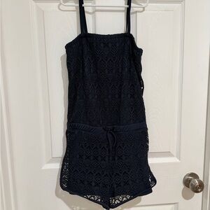 Abercrombie Kids Navy Lace One Piece